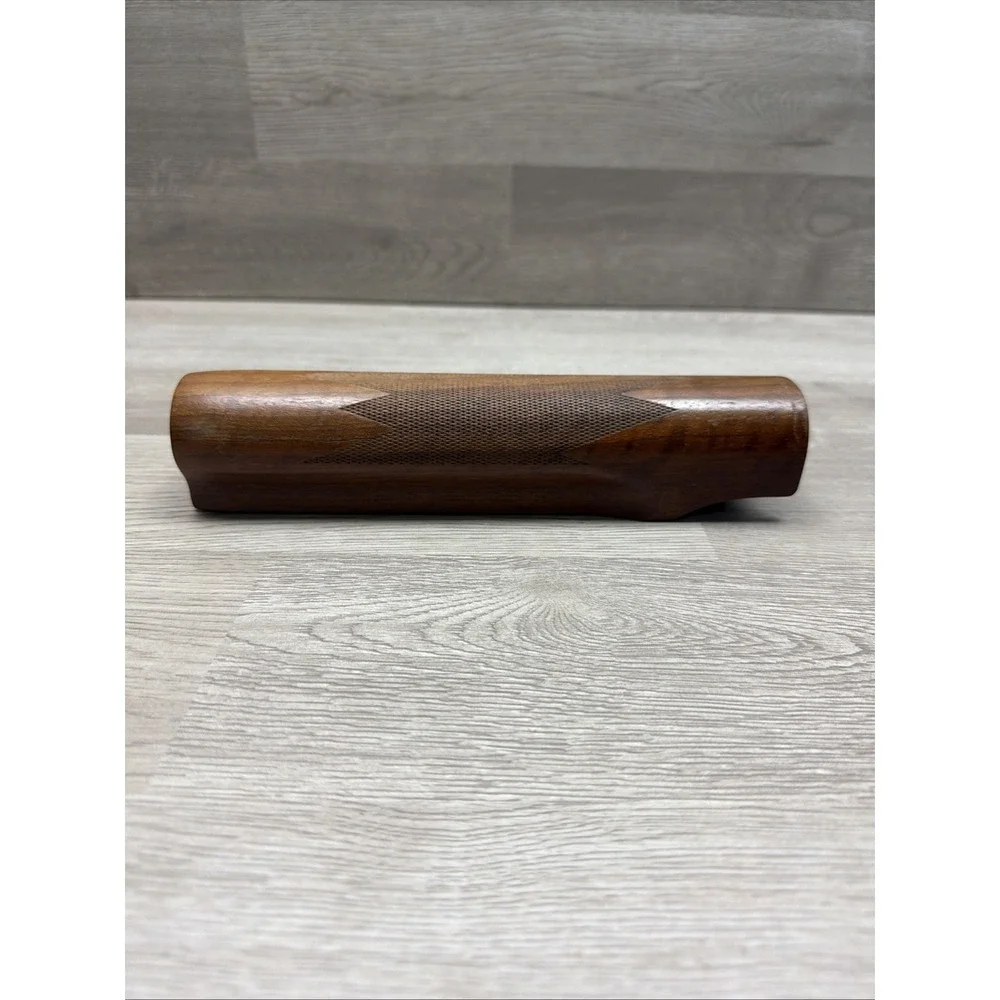Remington 870 12 Gauge Shotgun Wood Stock & Forend Set Brown Checkered Nice